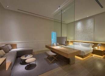 Với đèn led thì bộ giường ngủ của gia đình cũng trở nên thu hút缩略图