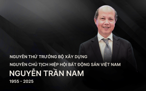Tin buồn: Đồng chí Nguyễn Trần Nam, nguyên Thứ trưởng Bộ Xây dựng, nguyên Chủ tịch VNREA từ trần缩略图