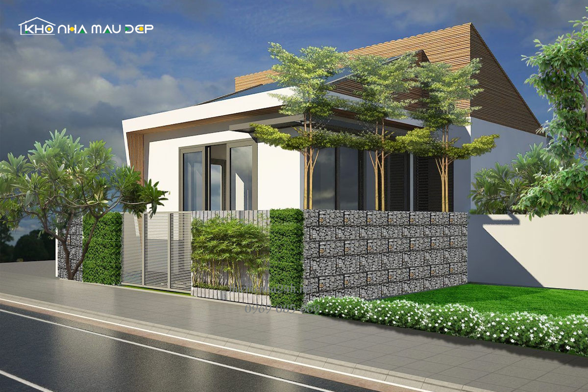 79+ Mẫu nhà cấp 4 mái Thái 8x12m đẹp ai cũng muốn xây缩略图