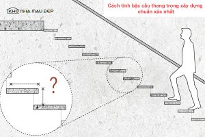 Cách tính bậc cầu thang trong xây dựng chuẩn xác nhất缩略图