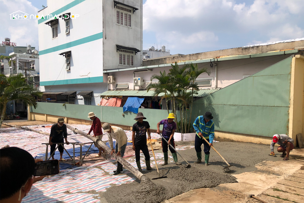 Tại sao phải đổ bê tông nền nhà và những điều cần lưu ý缩略图