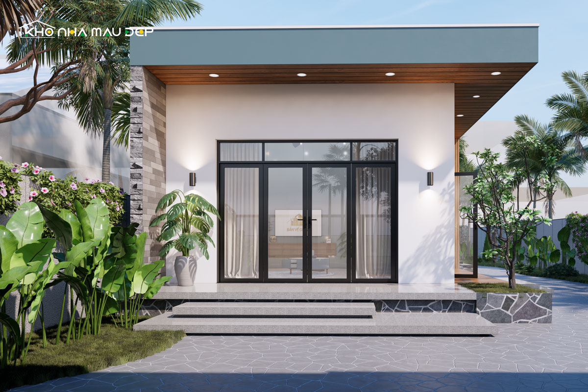 59+ Mẫu nhà cấp 4 ngang 4m dài 15m đẹp, tối ưu công năng缩略图