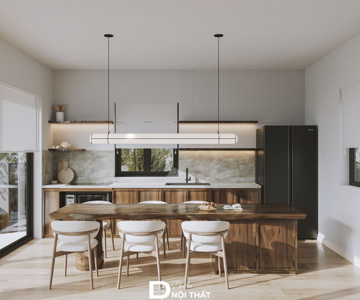 25+ Mẫu tủ bếp chữ i (dài 2m -5m) hiện đại, tối ưu không gian 2026缩略图