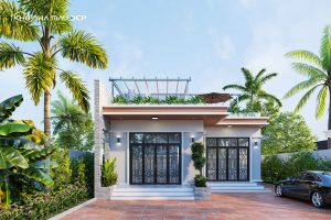 88+ Mẫu nhà cấp 4 có sân thượng đẹp, hiện đại, độc đáo 2026缩略图