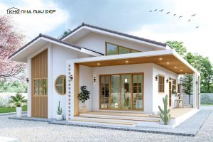 35+ Mẫu nhà cấp 4 mái lệch đẹp, hiện đại, hợp xu hướng 2026缩略图