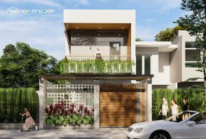 65+ Mẫu nhà ống 2 tầng mặt tiền 4m đẹp, hiện đại, xu hướng 2026缩略图