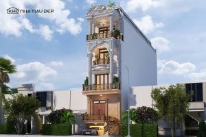 99+ Mẫu nhà phố tân cổ điển 5 tầng đẹp, sang đáng xây năm 2026缩略图