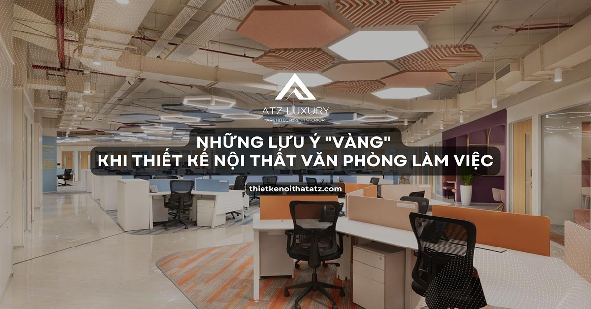 Những lưu ý “Vàng” khi thiết kế nội thất văn phòng làm việc chuyên nghiệp缩略图
