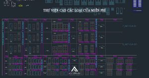 Download thư viện CAD cửa 2D các loại miễn phí, link chuẩn 2026缩略图