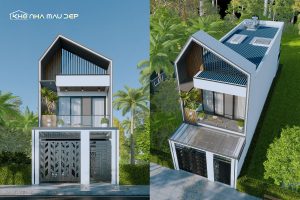 49+ Mẫu thiết kế nhà 5×16 có gara đẹp và đầy cuốn hút缩略图