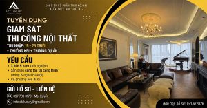 Tuyển dụng giám sát thi công kiến trúc nội thất tháng 4/2026缩略图