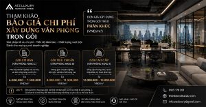 Báo giá chi phí xây dựng văn phòng trọn gói cập nhật 2026缩略图