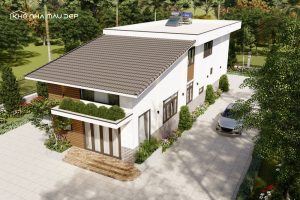 45+ Mẫu nhà cấp 4 gác lửng 3 phòng ngủ tiện nghi & giá rẻ 2026缩略图