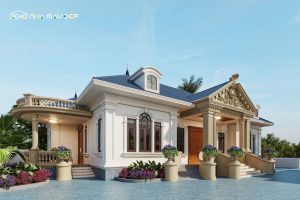 56+ Mẫu nhà cấp 4 kiểu Pháp đẹp, dễ xây & tiện nghi 2026缩略图