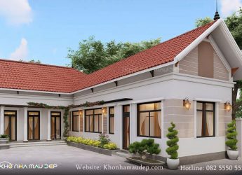 101+ Mẫu nhà cấp 4 mái ngói đẹp, bền & mát mẻ缩略图