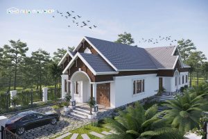 65+ Mẫu nhà cấp 4 mái thái chữ L đẹp, được yêu thích nhất 2026缩略图