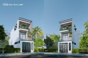 30+ Mẫu nhà ống 2 tầng 1 tum 3 phòng ngủ đẹp, đầy đủ tiện nghi缩略图