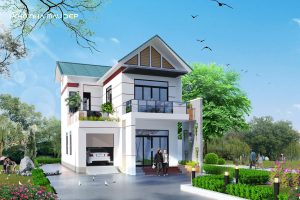 101+ Mẫu nhà vuông 2 tầng đẹp, được yêu thích nhất 2026缩略图