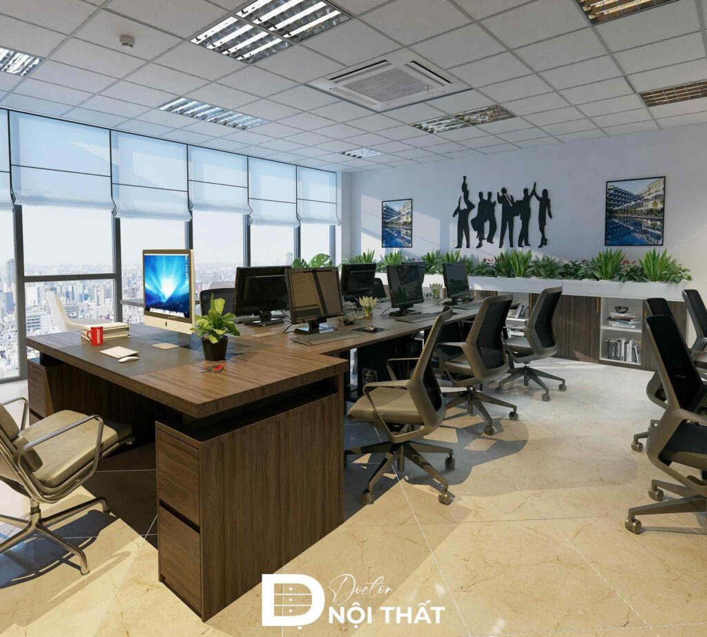 Báo giá thi công nội thất văn phòng trọn gói giá xưởng 2026缩略图