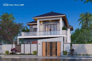 95+ Mẫu thiết kế nhà 2 tầng 3 phòng ngủ 80m2 đẹp hiện đại 2026缩略图