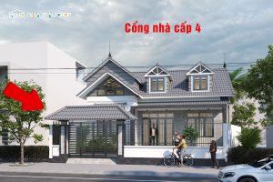 30+ Mẫu cổng nhà cấp 4 ở nông thôn đẹp, giá tốt năm 2026缩略图