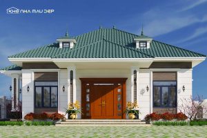 99+ Mẫu thiết kế nhà cấp 4 60m2 2 phòng ngủ nhỏ đẹp, giá tốt缩略图