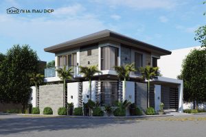 199+ Mẫu thiết kế nhà vuông 10×10 2 tầng đẹp, hiện đại 2026缩略图