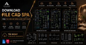 Download file cad spa free kèm bộ thư viện mặt bằng & nội thất chuẩn缩略图
