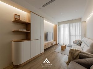 Thiết kế nội thất căn hộ 47m2 cho vợ chồng anh Lương缩略图
