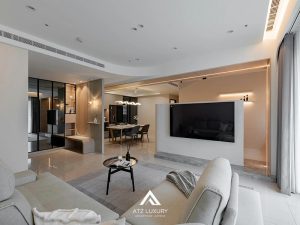 Thiết kế chung cư 58m2 hiện đại kết hợp đường nét tối giản Wabi-sabi缩略图