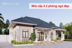 15+ Mẫu nhà cấp 4 2 phòng ngủ đẹp, đầy đủ tiện nghi缩略图