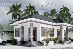 55+ Mẫu nhà cấp 4 4 phòng ngủ đẹp, đầy đủ tiện nghi缩略图