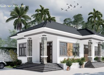 55+ Mẫu nhà cấp 4 4 phòng ngủ đẹp, đầy đủ tiện nghi缩略图