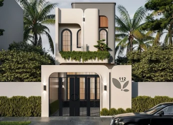 Dự án nhà 2 tầng hiện đại 200m2 – 3 phòng ngủ (CĐT: Chị Len – Buôn Mê Thuột)缩略图