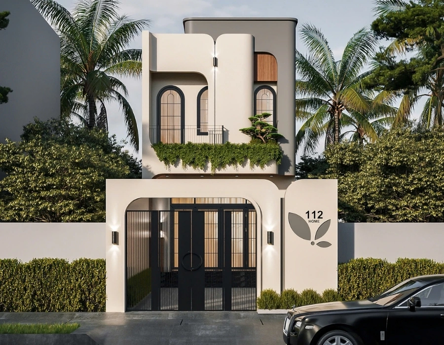 Dự án nhà 2 tầng hiện đại 200m2 – 3 phòng ngủ (CĐT: Chị Len – Buôn Mê Thuột)缩略图