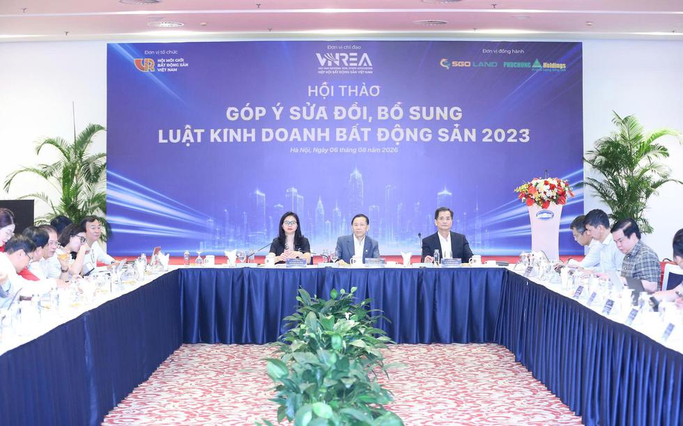 Hội thảo "Góp ý sửa đổi, bổ sung Luật Kinh doanh bất động sản 2023"缩略图