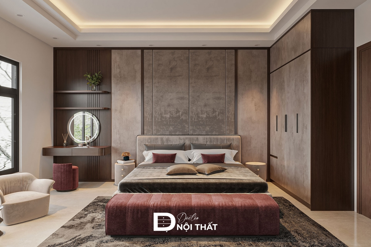 35+ Mẫu thiết kế phòng ngủ 40m2 sang trọng, hiện đại, tiện nghi 2026缩略图